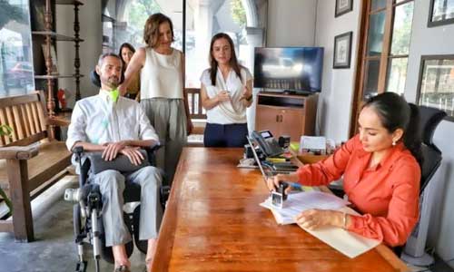 Pablo Ferrara acompaña a Vivianne Clariond, candidata a alcaldesa de San Pedro | Especial 